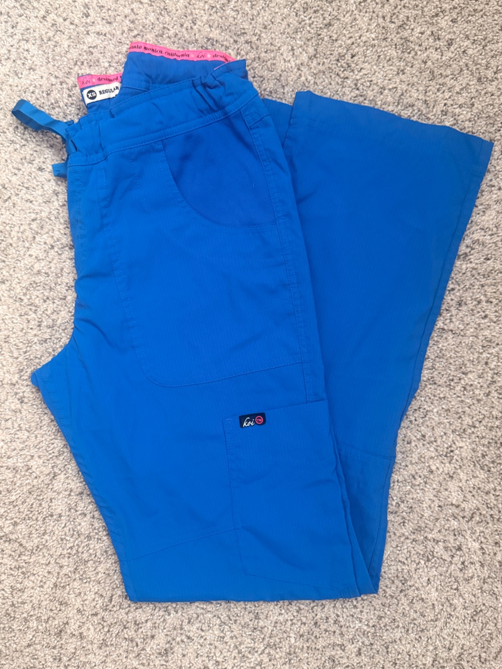 Koi Royal Blue Scrub Pants